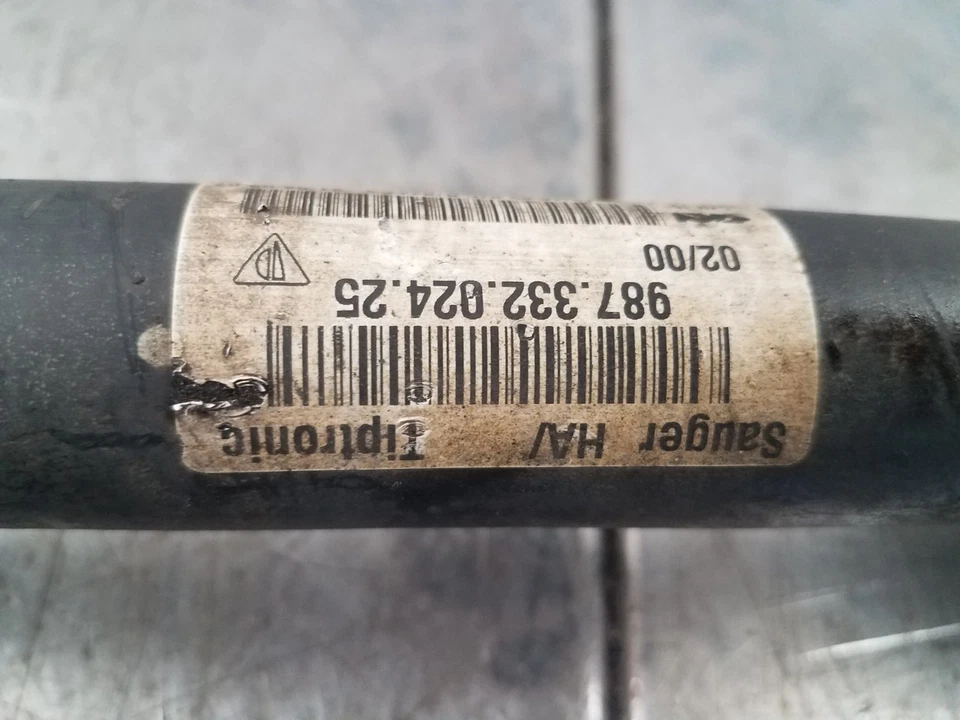 Porsche Cayman S 987 2007 eje CV izquierdo #3075 Foto 4 de 4