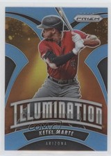 2020 Panini Prizm Illumination Mega Box Carolina Blue Ketel Marte #I-10 c4h