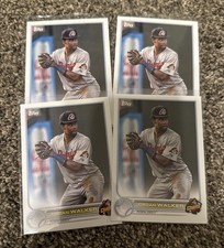 4 Card Rc Lot 2022 Topps Pro Debut #PD-112 Jordan Walker Rookie