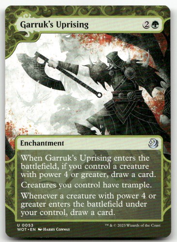 Garruk's Uprising - Wilds of Eldraine: Enchanting Tales #53 - Uncommon