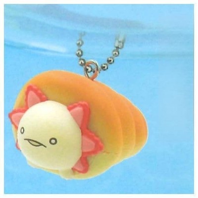 Life with Axolotl Food Hide and Seek Figur Upacoroné Single Gashapon Spielzeug