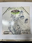 Metallica And Justice For All Gold Stamp Promotional Album