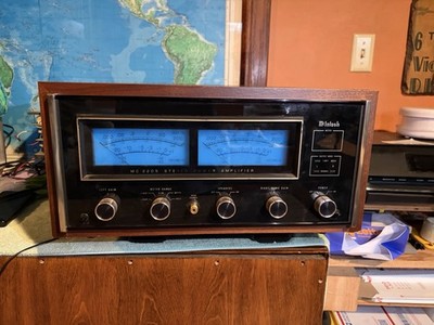 McIntosh Mc2205 Power Amplifier 200 Wpc Walnut Case Panloc Cabinet 1980 Manuals