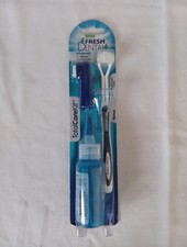 Pet Toothbrush Total Care Kit Fresh Dental Finger Brush New Sealed