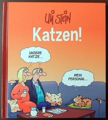 Cartoonbuch ''Katzen'' - Uli Stein, gebraucht