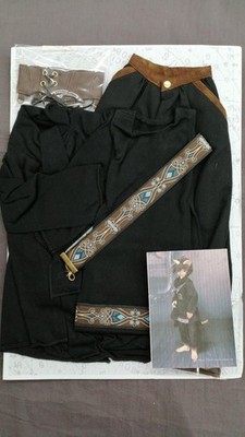 Moon and Mirage Puppe Outfit Ethno Muster komplettes Set Tee gebraucht