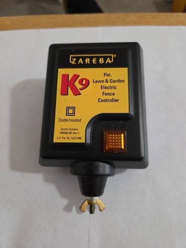 Zareba K-9 Electric Dog Fence Controller 7000483.001 Double Mint Shape. 