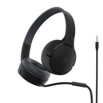 Belkin SoundForm Mini Wired On-Ear Headphones for Kids, Over-Ear Headset for Chi