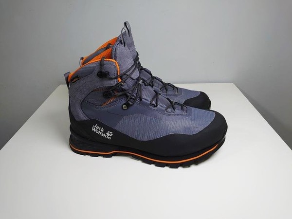 Men Jack Wolfskin Boots Navy Suede 41.5