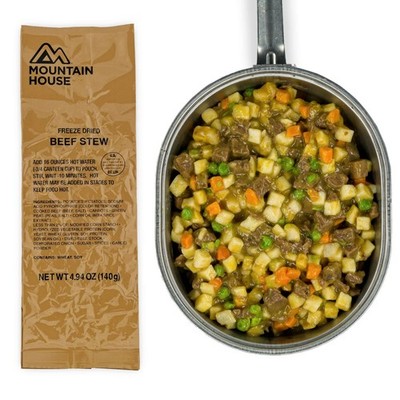 Mountain House MCW Beef Stew LRP Long Range Patrol Freeze Dried