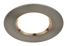 Smart Lighting Silver Dorado LED Downlight IP65 Brushed Nickel 2200-6500K