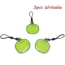 5pcs 125KHz RFID EM Writable Rwrite Proximity Induction Cartoon Green Tag Token