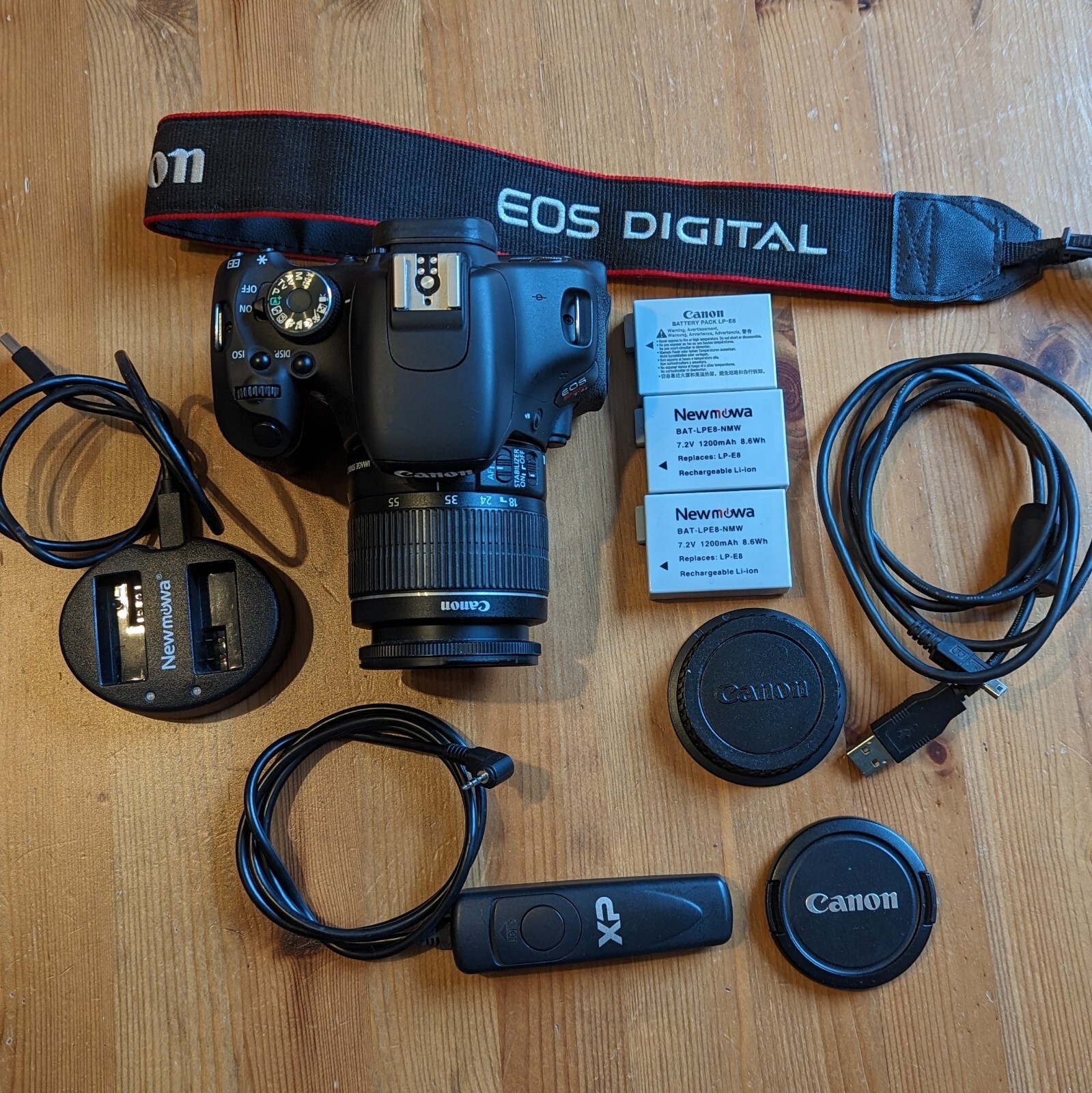 Canon EOS Rebel T3I 18 MP Digital SLR Camera Black With Lens