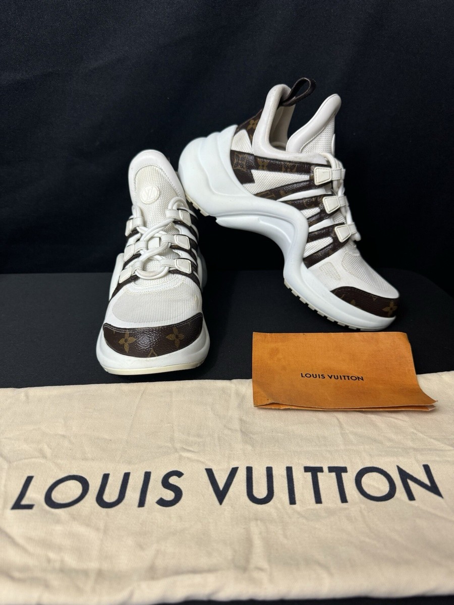 Size 39 - Louis Vuitton LV Archlight Trainer White CL0179