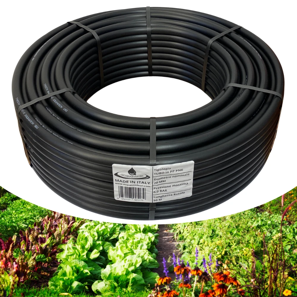 Tubo Per Irrigazione In PVC | Diametro 4/7 Mm | Resistente Alle Temperature | 10/20/50 Metri | Ideale Per Giardino E Agricoltura - 6