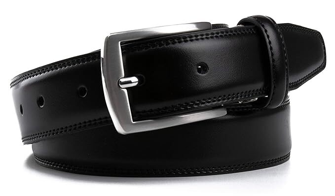 Cliont Men's Genuine Leather Belt - 3.8cm Width, Classic Pin Buckle, Casual Style - View #8
