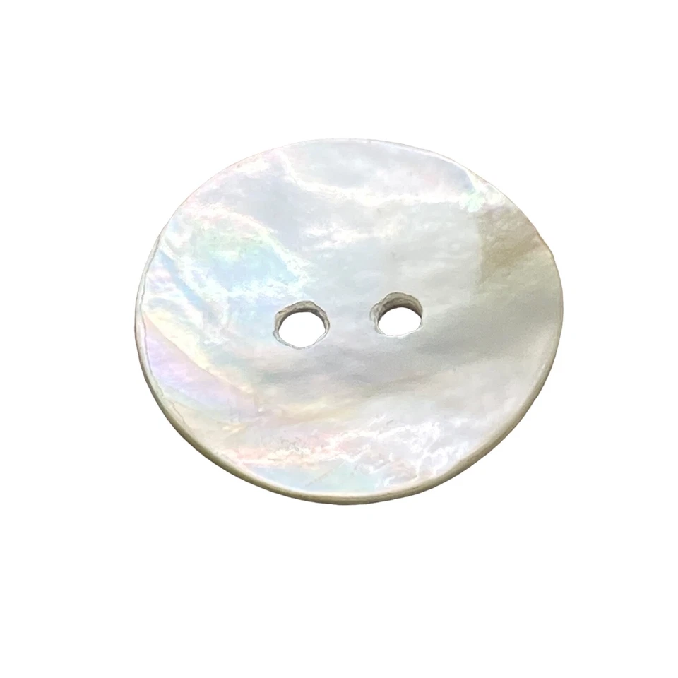 18mm Natural Mother of Pearl Shell Buttons 2 hole Sewing Knitting Crafts Arts - Image 4 of 4