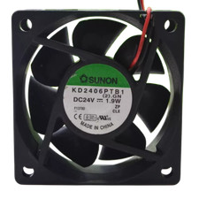 SUNON KD2406PTB1 24V 1.9W 6025 6CM 2-wire inverter Server cooling fan