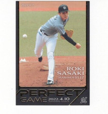 Roki Sasaki, Chiba Lotte Marines-WBC, Perfect Game BBM Card #14 (2022)