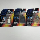 Star Wars 1995 Power Force action Figures Darth Vader Boba Fett Obi Wan Kenobi