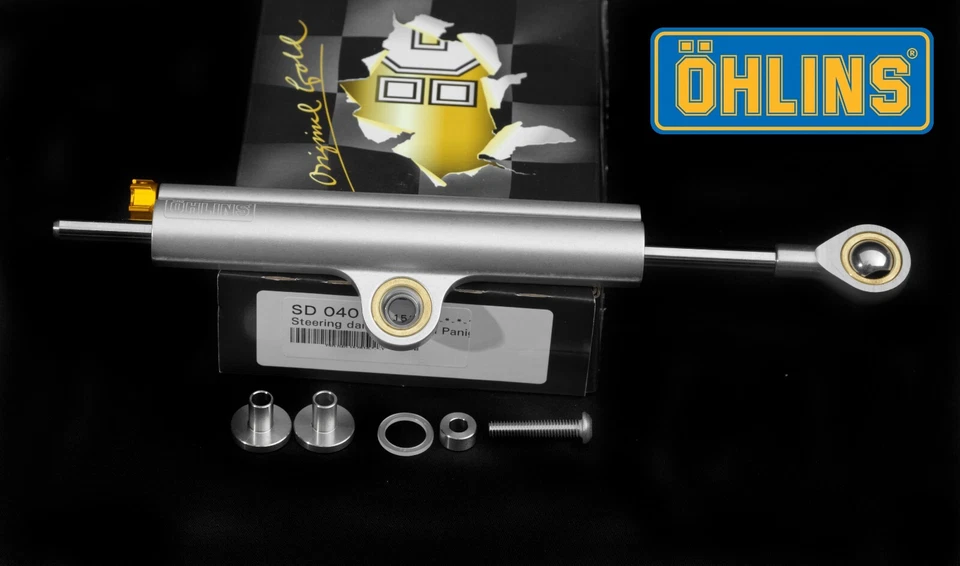 Ohlins SD040 Steering Damper Fits Ducati Panigale Models 1199 1299 899 959 V4 V2 Foto 3 de 4