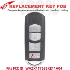4btn Smart Remote Fob Transmitter Key For 2010-2015 Mazda Mx-5 Miata Cx-7 Cx-9 4btn Smart Remote Fob Transmitter Key For 2010-2015 Mazda Mx-5 Miata Cx-7 Cx-9