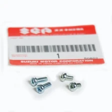 NOS Suzuki Oil Tank & Side Cover Badge Emblem Screw t500 t350 t250 k11 tc tc350 