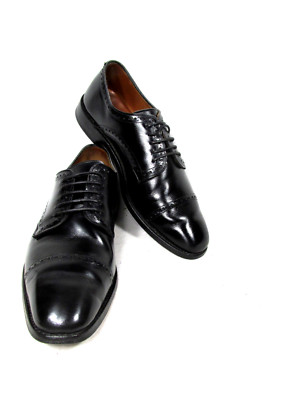 Allen Edmonds,Yorktown,Cap-Toe Five Eyelet, Color:Black Size  display picture 1