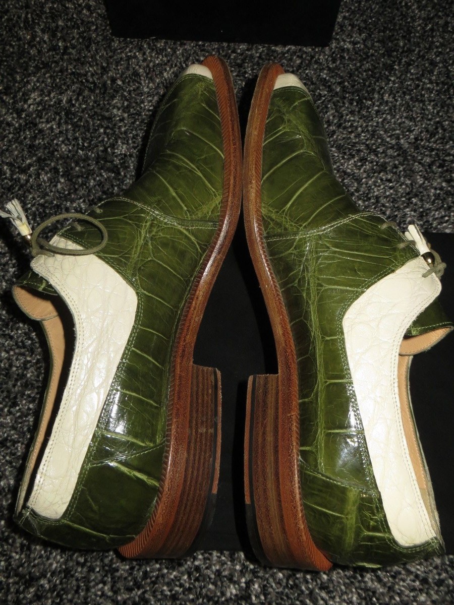 Fennix Alligator Shoes SZ10 and Mauri Alligator Belt SZ36 Fennix italy | Shoes | Fennix Alligator Shoes Sz And Mauri  main image 3