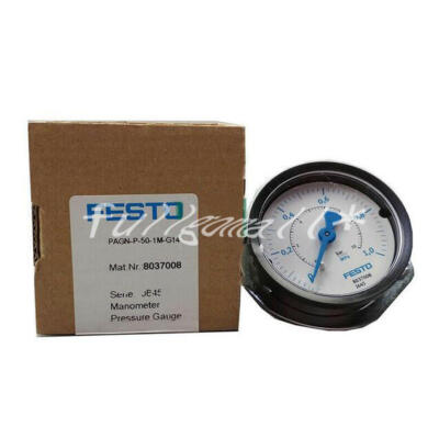1PCS FESTO Pressure Gauge PAGN-P-40-1M-G14 8037006