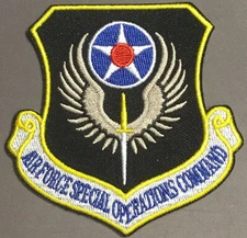 USAF Air Force Special Operations Command licensed patch