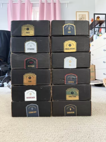 Year of Sanderson Books & Collectibles Boxes (Choose between 12 monthly boxes)