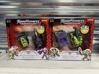 Transformers Universe Devastator:  Longhaul Hightower Scavenger Bonecrusher MISB
