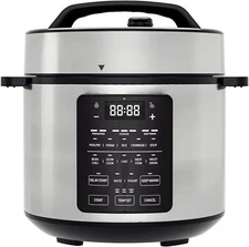 Digital Electric Pressure Cooker 6/8 Quart Multi-Function Bakery Stainless Steel