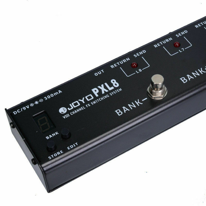 JOYO PXL8 Line Selector Switching System Effects Pedals Controller 