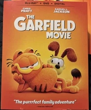 The Garfield Movie - Blu-Ray + DVD +Digital With Slipcover