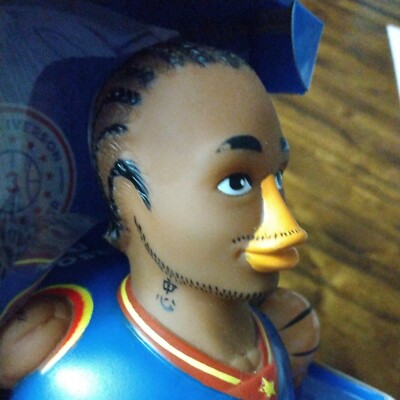Allen Iverson Rubber Duck. new in box iverduck Hall of Fame rare