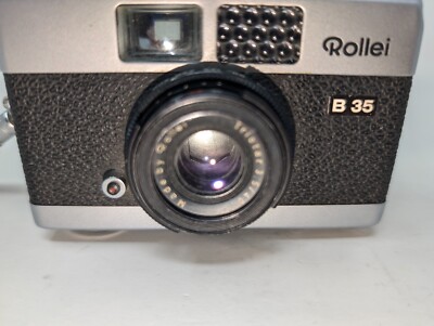 Rollei B35 Chrome Camera w/ Zeiss 40mm f3.5 Triotar Lens (182) | eBay
