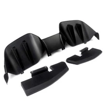 Ford Mustang Rear Bumper Diffuser & Side Valance Kit, Matte Black, 2015-2018