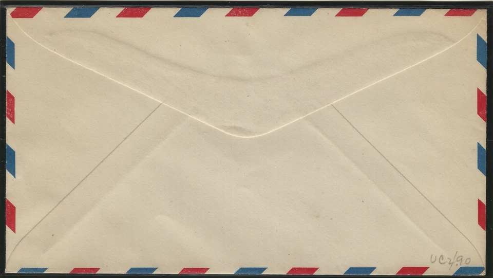 U.S. Scott # UC2 - Watermark 28 - Border D - Knife 81 - Size 5 (B-214) - Image 2 of 2