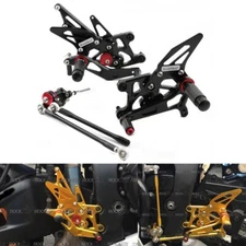 For CBR600RR 07-22 Rear Set Foot Peg Footrest Stand Brake Shift Pedal Lever