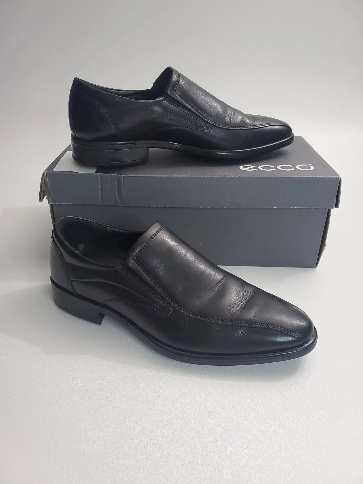 ECCO Mocassino slip on bici punta da uomo CITYTRAY nero 7 US