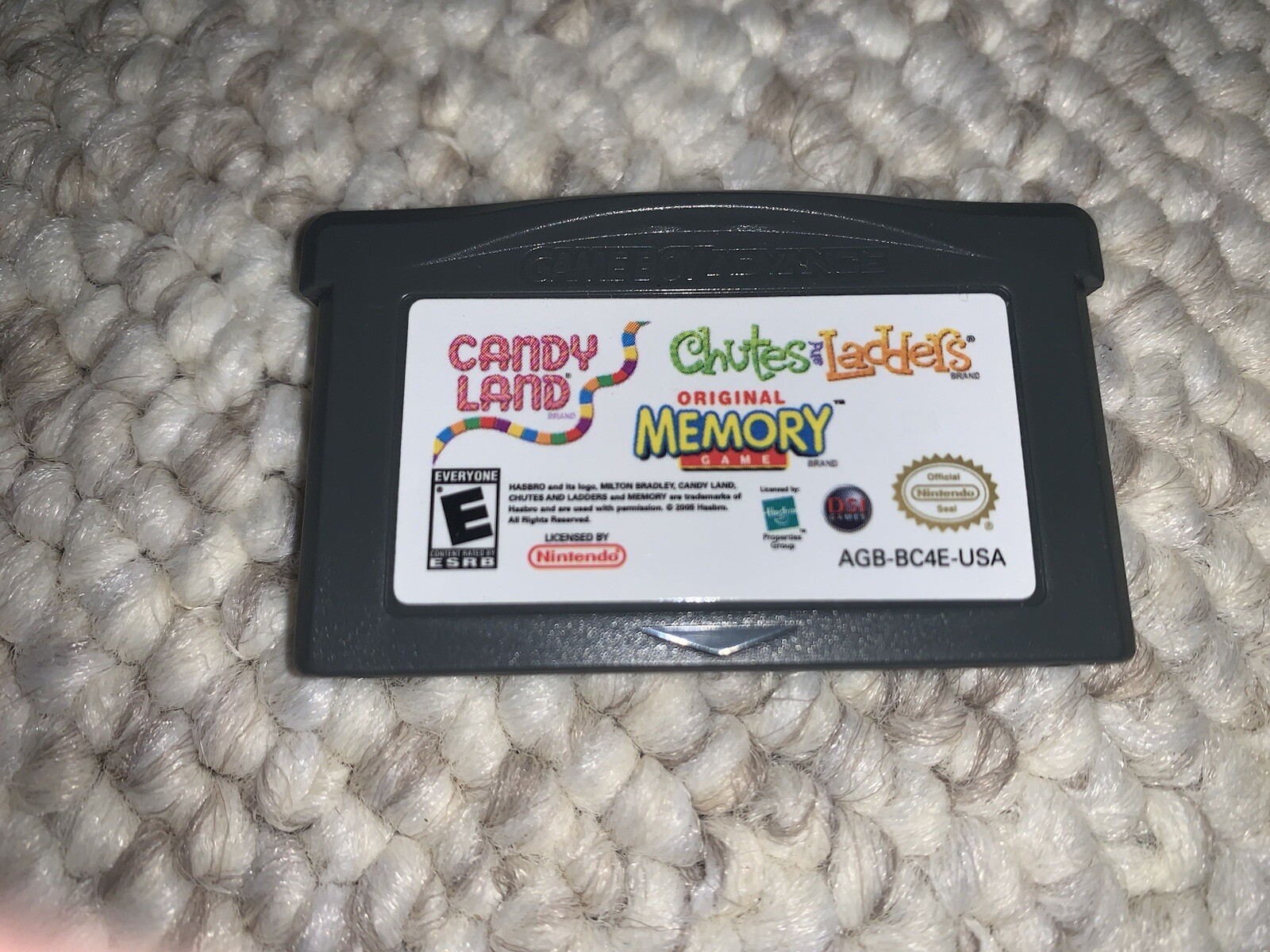 Candy Land/Chutes and Ladders/Memory (Nintendo Game Boy Advance, 2005
