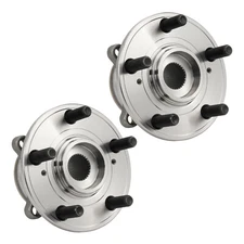 Front Wheel Hub Bearings Pair 2 for Acura MDX ZDX 2009-2015 Honda Pilot 3.5L V6