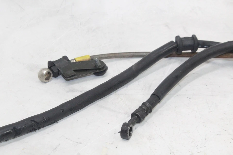 2007 YAMAHA FZ6 OEM FRONT BRAKE CALIPER HOSES LINES W REAR HOSE - Image 2 of 4