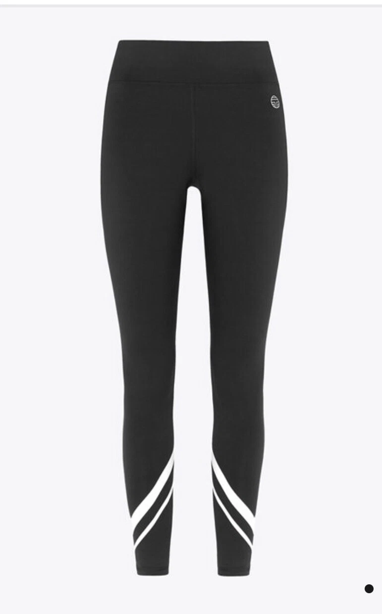 NWT! Tory Sport chevron leggings Size XS Black