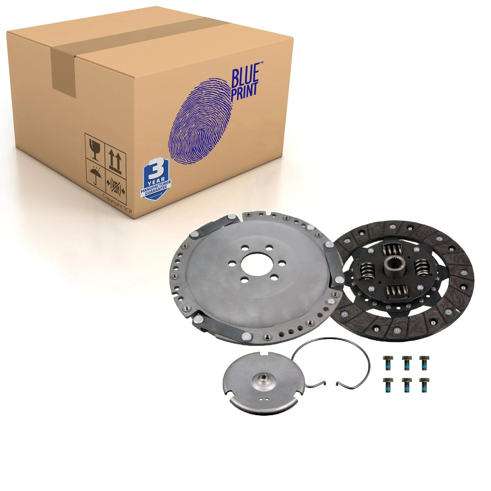 Clutch Kit fits SEAT IBIZA 6K1 1.9D 93 to 96 AAZ 210mm Blue Print 027198141V New - Image 23