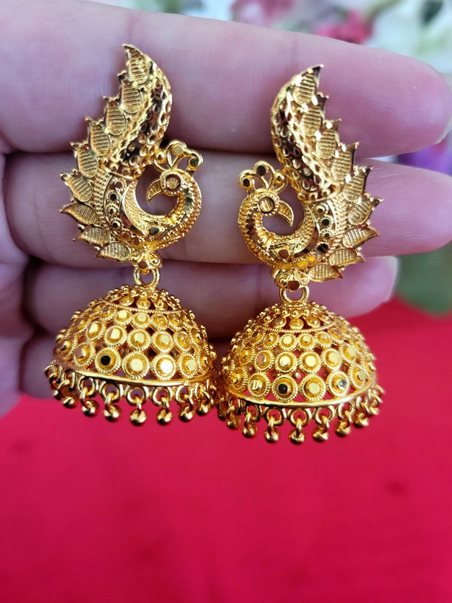 Oxidised Jhumki, Ethnic Chandelier Earrings, Indian Pakistani Jewelry,  Bollywood Jhumka, Chandbali Earrings, Bahubali Jhumkas, Jumkha Jewellery,  Jhumki Earings, Bollywood Jhankaar | Michaels