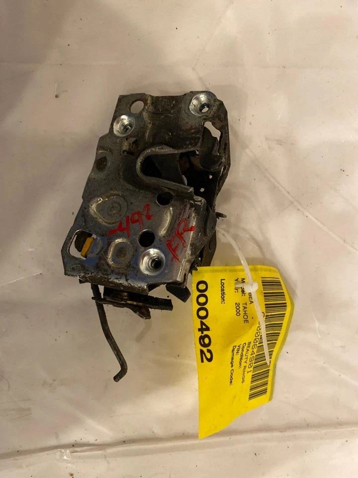 Actuador de cierre de cerradura de puerta delantera Chevy Tahoe 1995-2000 4 puertas lado del pasajero derecho Foto 2 de 4