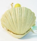 MERMAID Clam Shell Faux Pearls Birth of Venus Ocean Fantasy  Ornament Figurine — photo 4